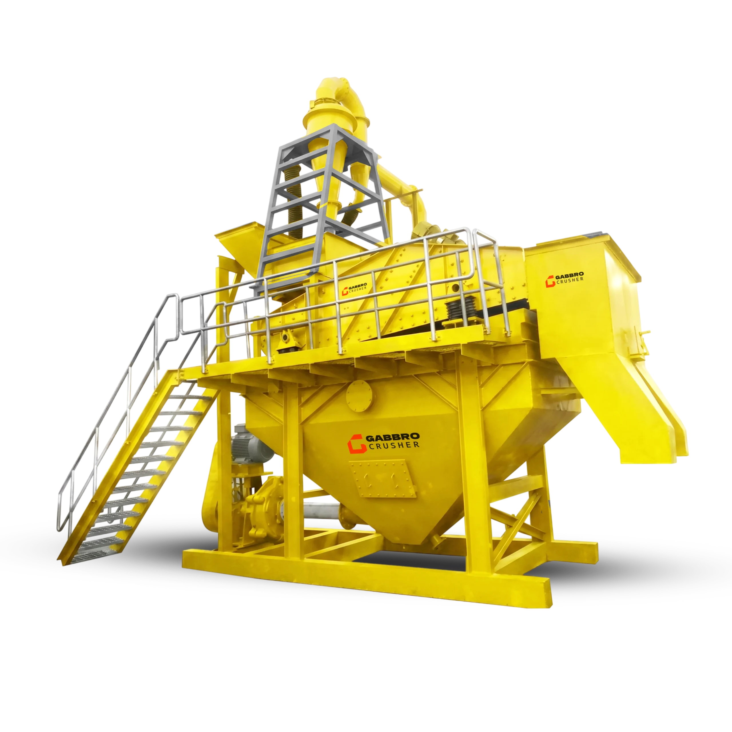 G Wash Series Hydro Cyclone Sand Washing Machine Manufacturer India - Gabbro Crusher